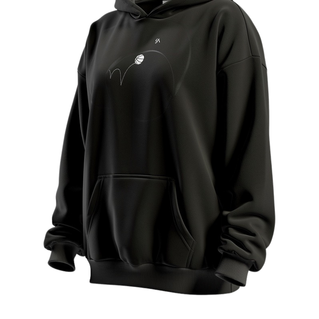 Hoodie - Bouncing Basketball